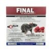 FINAL® BLOQUE ǀ CAJA X 1 KG ǀ RODENTICIDA (BRODIFACOUM 0.005%) - Imagen 3